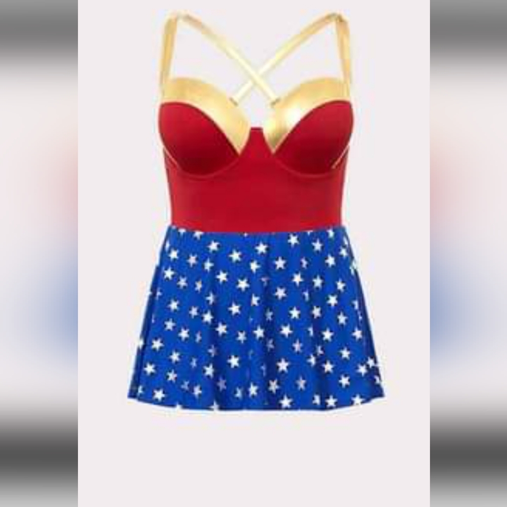 Torrid Wonder Woman Swimsuit